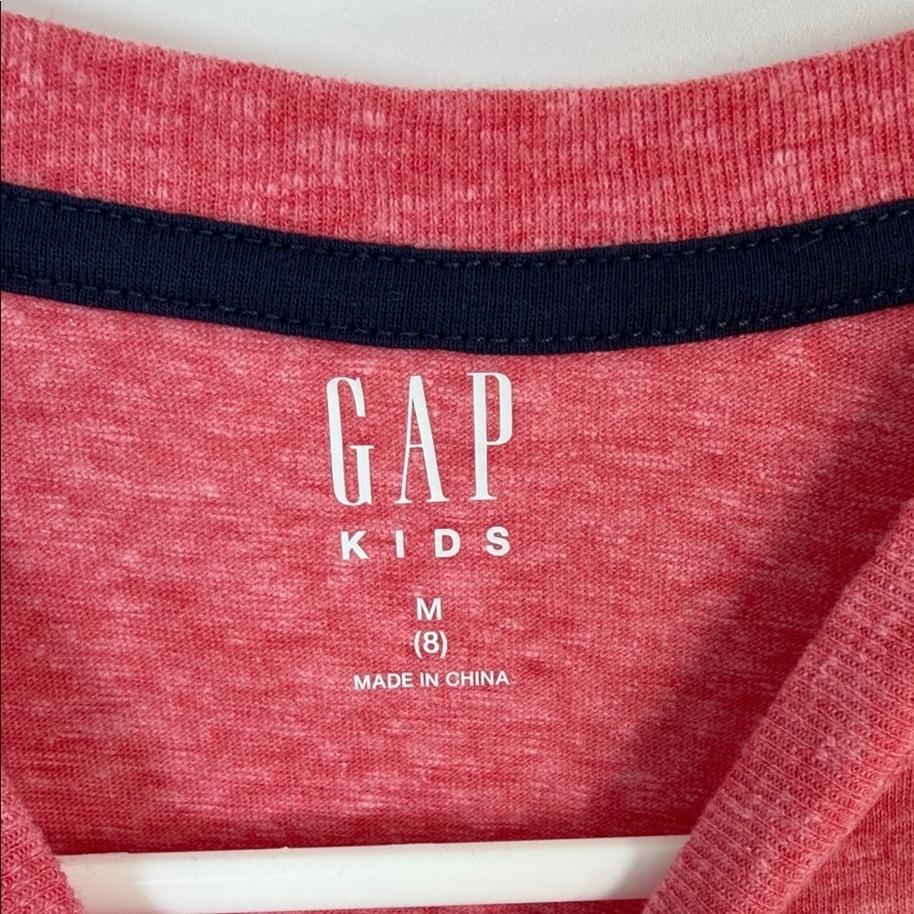 GAP Kids Heather Red Graphic Tee - Picture 2 of 6
